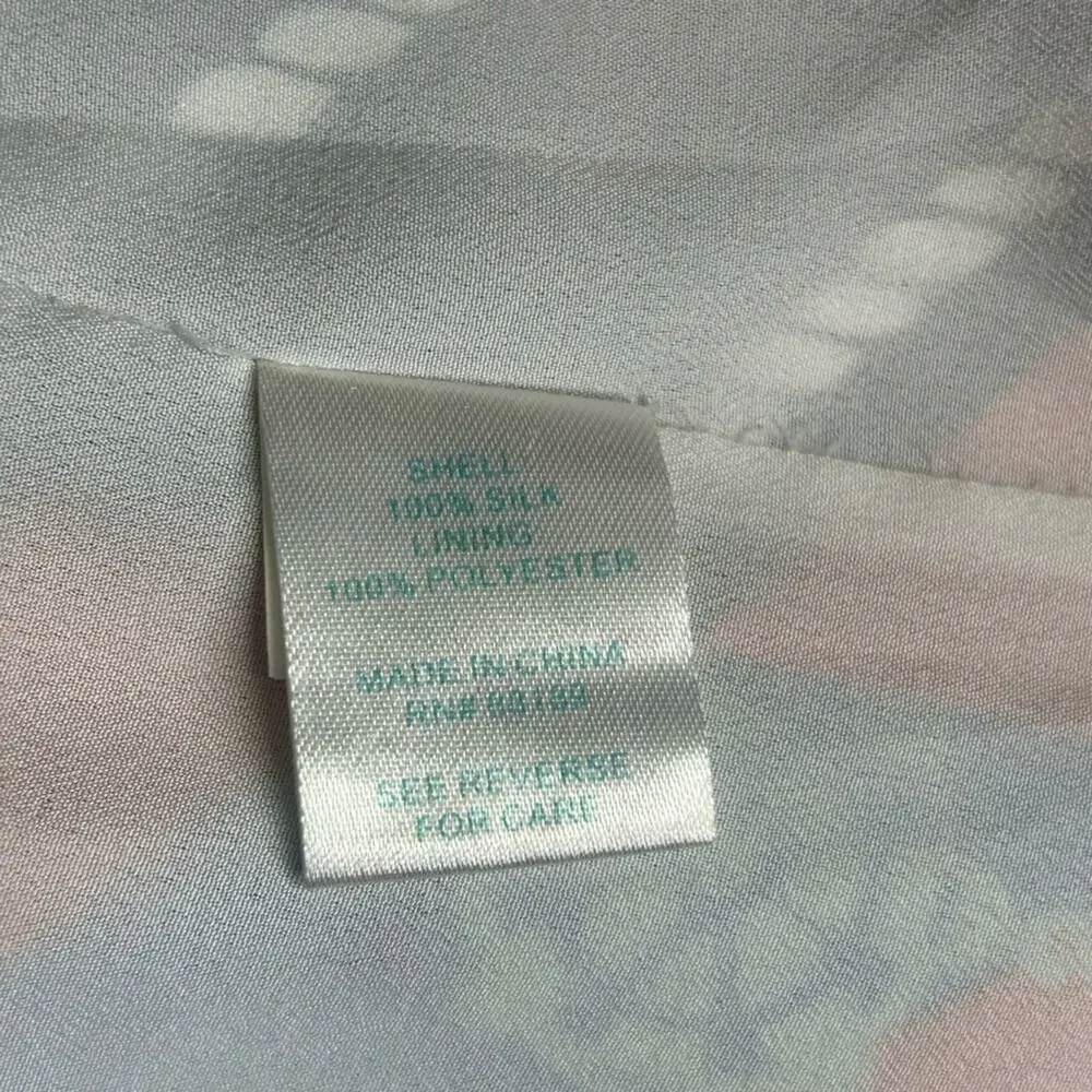 Lilly Pulitzer Laya Silk Mini Dress Small Nautical Compass Ruffle Preppy - Picture 7 of 15